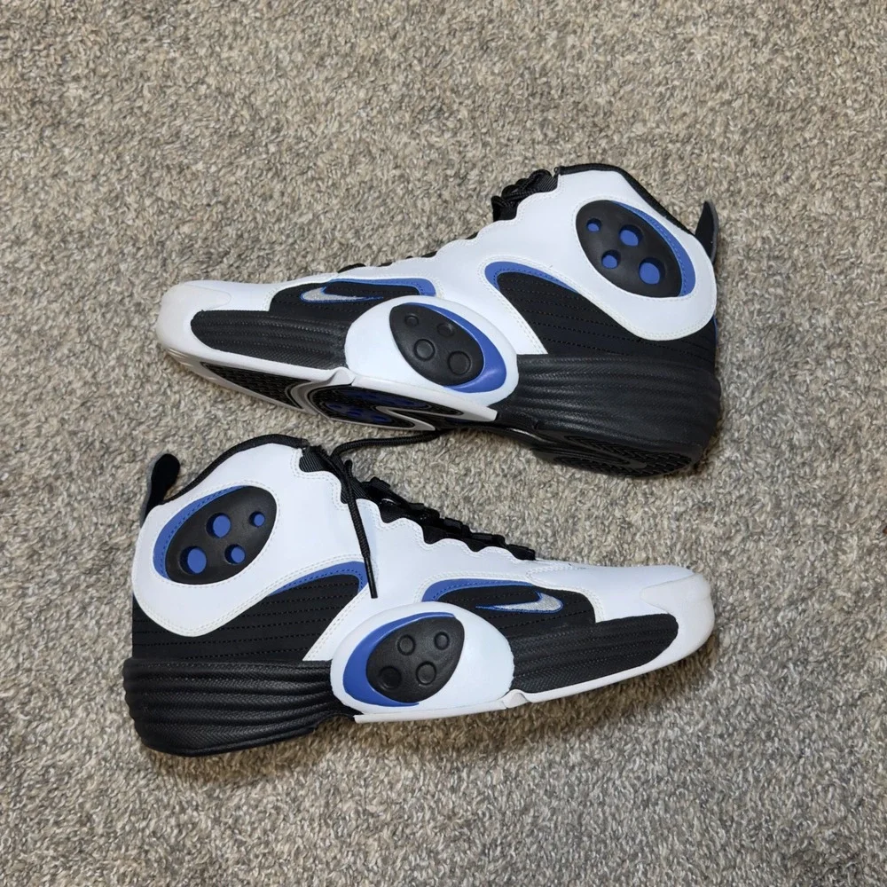 Nike Air Flight One Orlando Magic White Black Royal Blue 520502-110 Mens Size 10